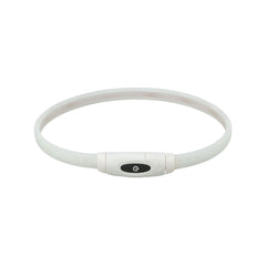 Heller, ausgeschalteter Flash-USB-Leuchtring mit Bedienknopf