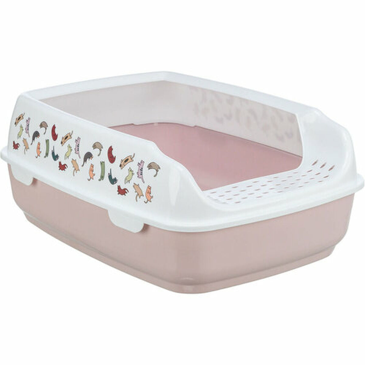 Katzentoilette Trixie Delio Weiß Lila Kunststoff 38 × 20 × 50 cm – Produktansicht 2