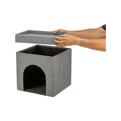 Katzenhöhle Trixie Kimy Hellgrau 76 x 72 x 37 cm – Produktansicht 7