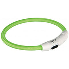 LED-Halsband für Haustiere Trixie Flash USB grün – Produktansicht 4