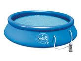 Quick Set Pool 3,66 × 0,76 m inkl. 12V-Filterpumpe