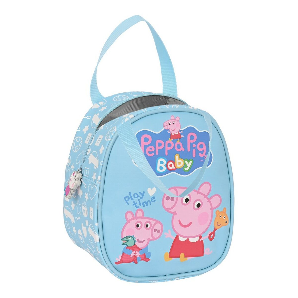Thermo-Vesperbox Peppa Pig Baby Blau 19 x 22 x 14 cm – Ben's Garden – Produktansicht 1