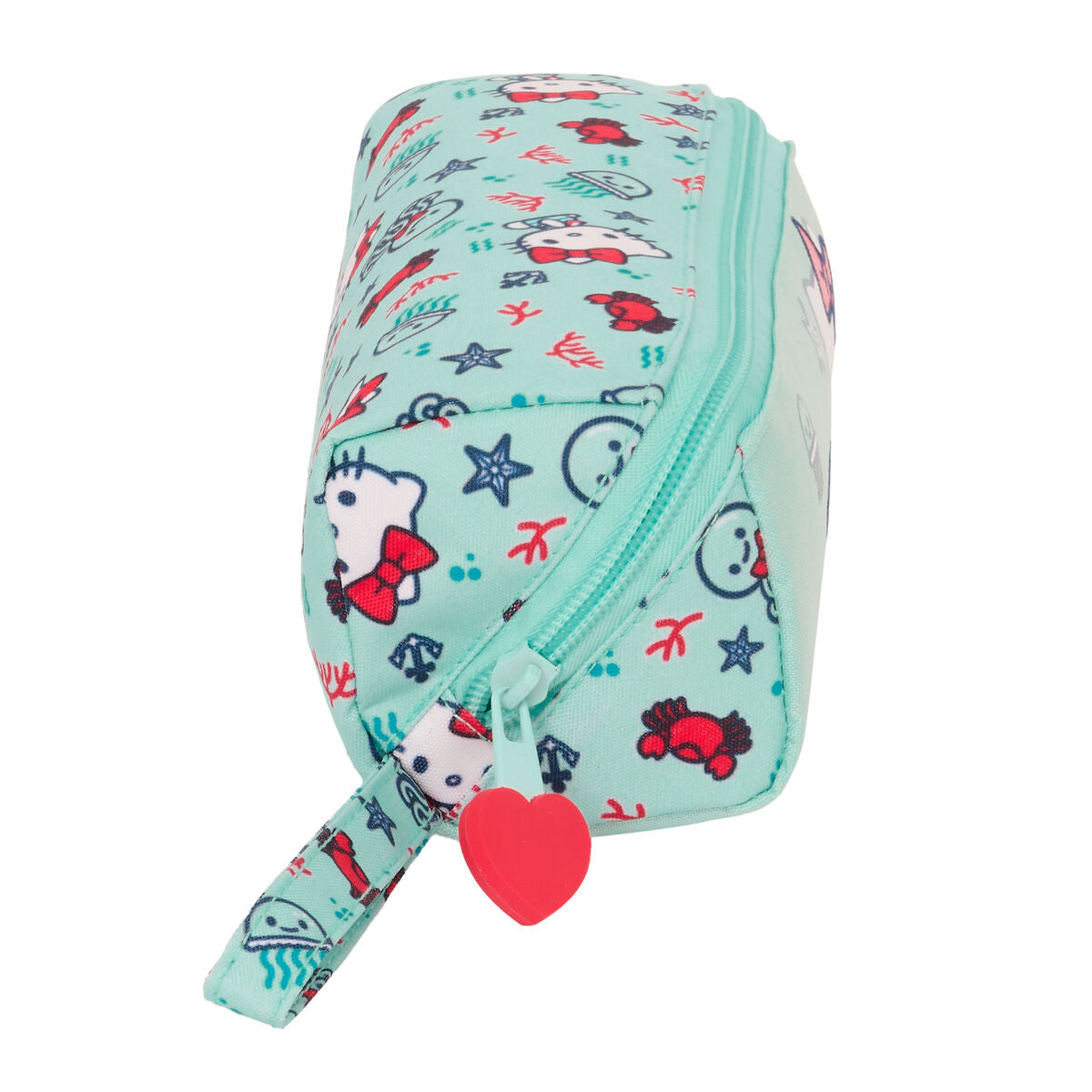 Schulmäppchen Hello Kitty Sea lovers türkis 22 x 10 x 10 cm – Produktansicht 3