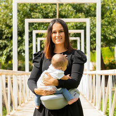 Anpassungsfähige Babytrage mit 2 Taschen Seccaby – Ben's Kids – Produktansicht 5