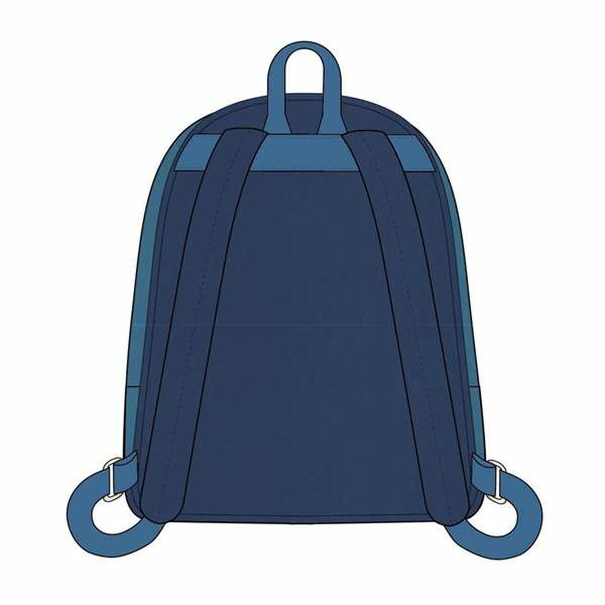 Schulrucksack Stitch Blau 22 x 25 x 11 cm – Ben's Kids – Produktansicht 2