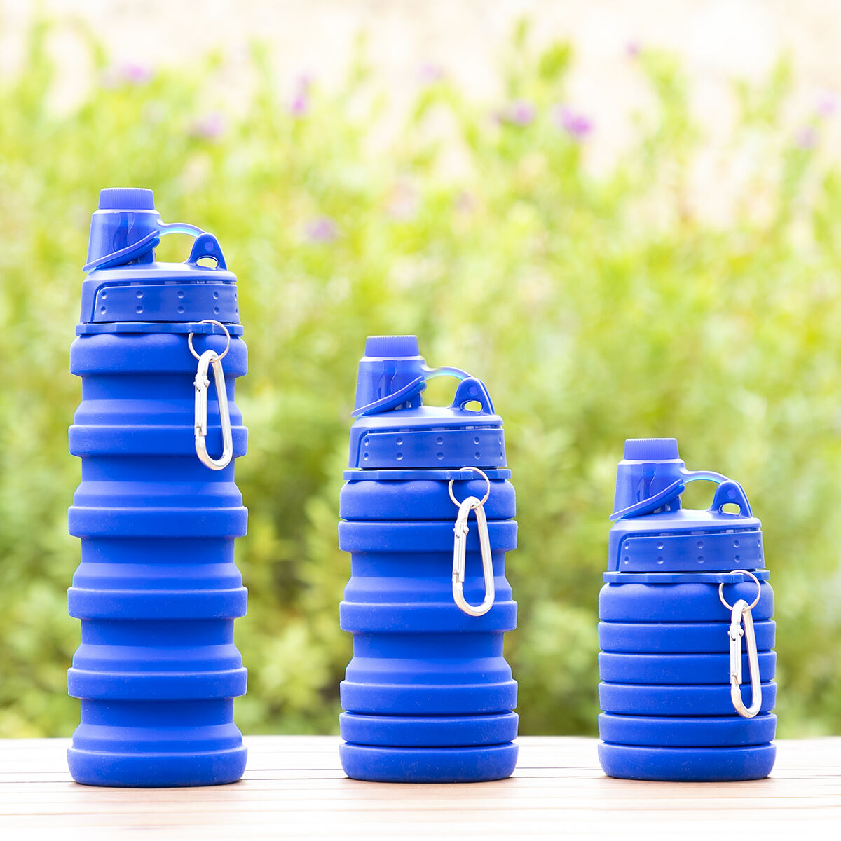 Faltbare Silikonflasche Bentle – Ben's Garden – Produktansicht 2