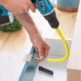 Biegsame magnetische Schraubendreherverlängerung mit Zubehör Drillex – Ben's Tools – Produktansicht 1