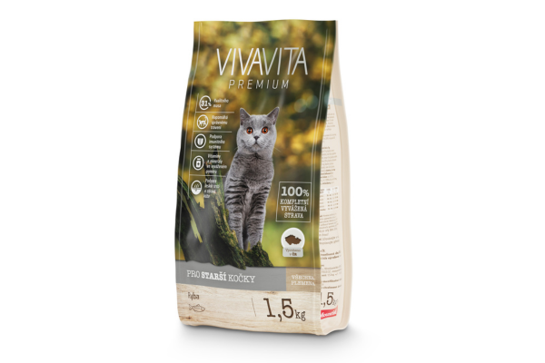 VivaVita Senior Katzenfutter 1,5 kg