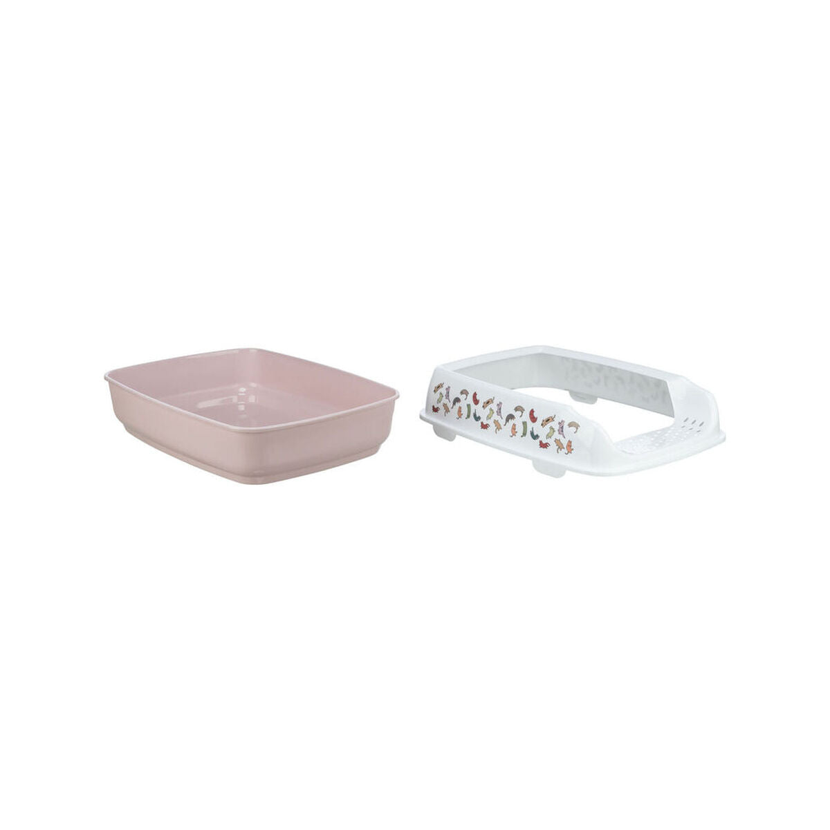 Katzentoilette Trixie Delio Weiß Lila Kunststoff 38 × 20 × 50 cm – Produktansicht 7