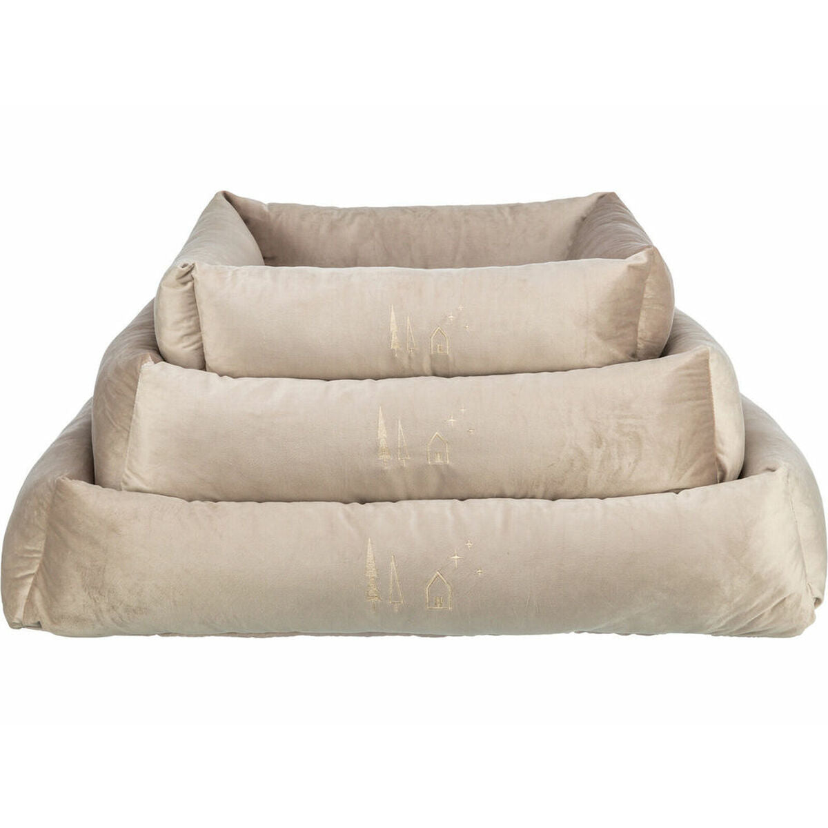 Hundebett Trixie Livia Beige 100 x 70 cm – Produktansicht 2