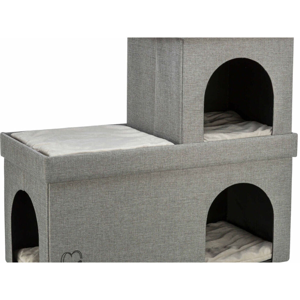 Katzenhöhle Trixie Kimy Hellgrau 76 x 72 x 37 cm – Produktansicht 2