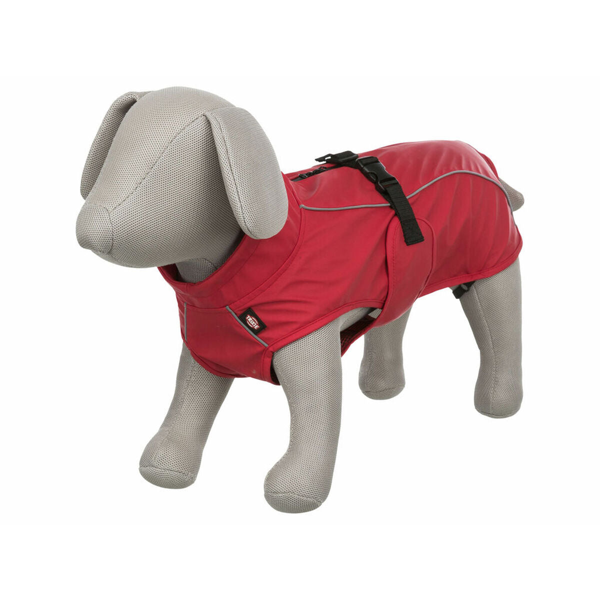 Regenmantel für Hunde Trixie Vimy Rot S – Produktansicht 3