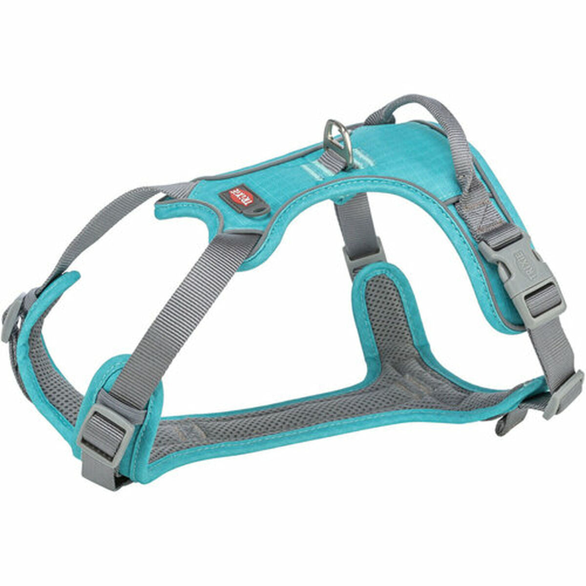 Hundegeschirr Trixie Active Premium Hellblau M/L – Produktansicht 2
