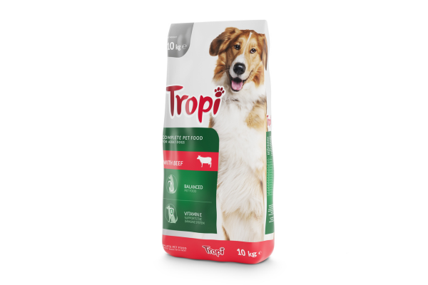 Tropi Hundefutter Rind 10 kg