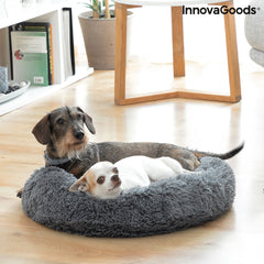 Zwei kleine Hunde liegen gemeinsam im Bepess-Haustierbett