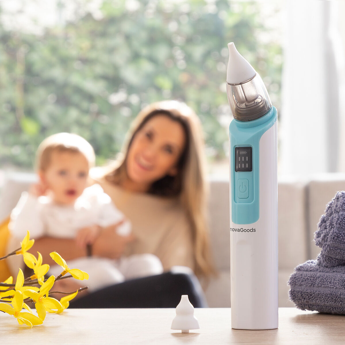 Wiederaufladbarer Nasensauger für Babys Nizi – Ben's Kids – Produktansicht 2