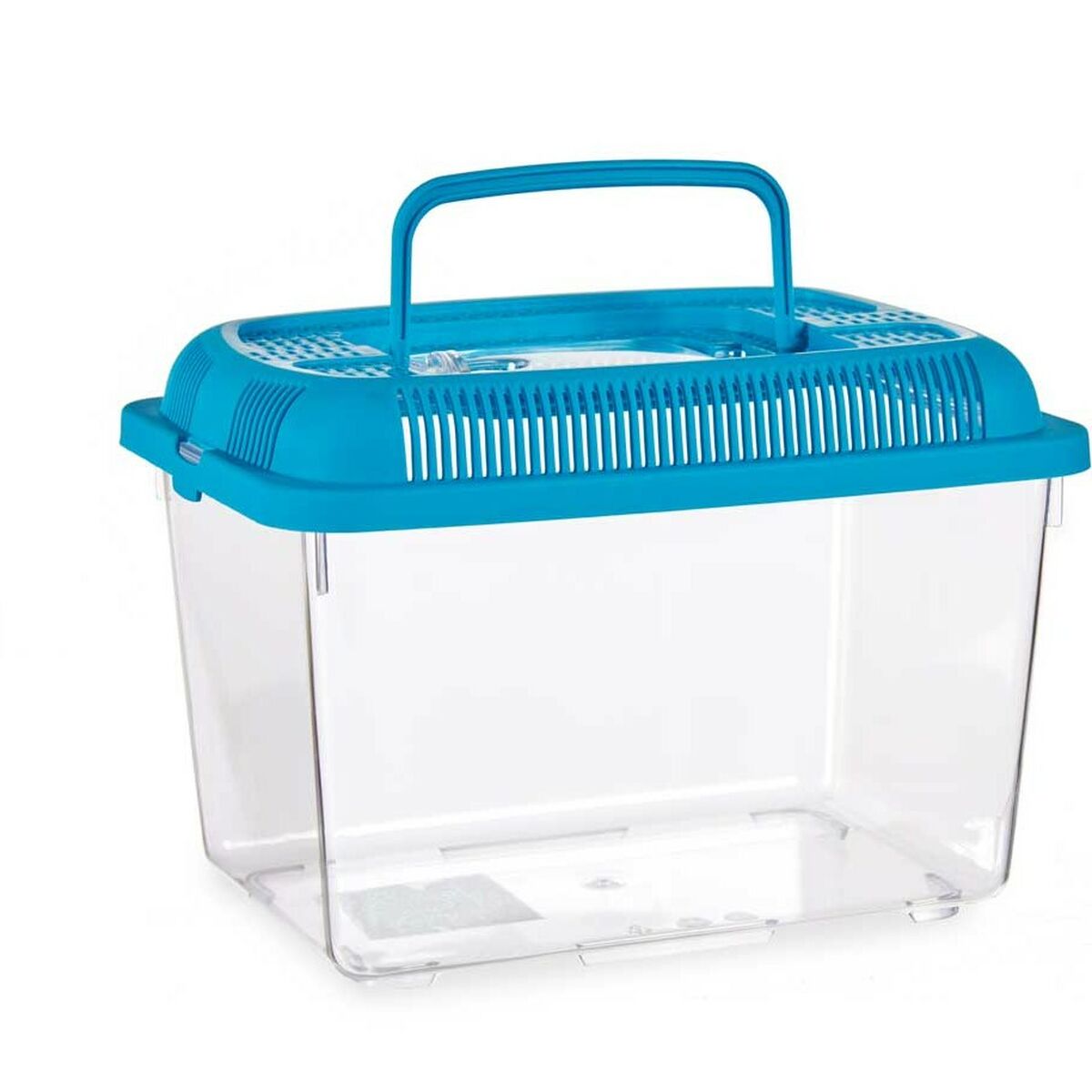 Fischbecken Mascow Blau Kunststoff 3 L 17 x 16 x 24 cm Mit Griff Mittel (12 Stück) – Produktansicht 2