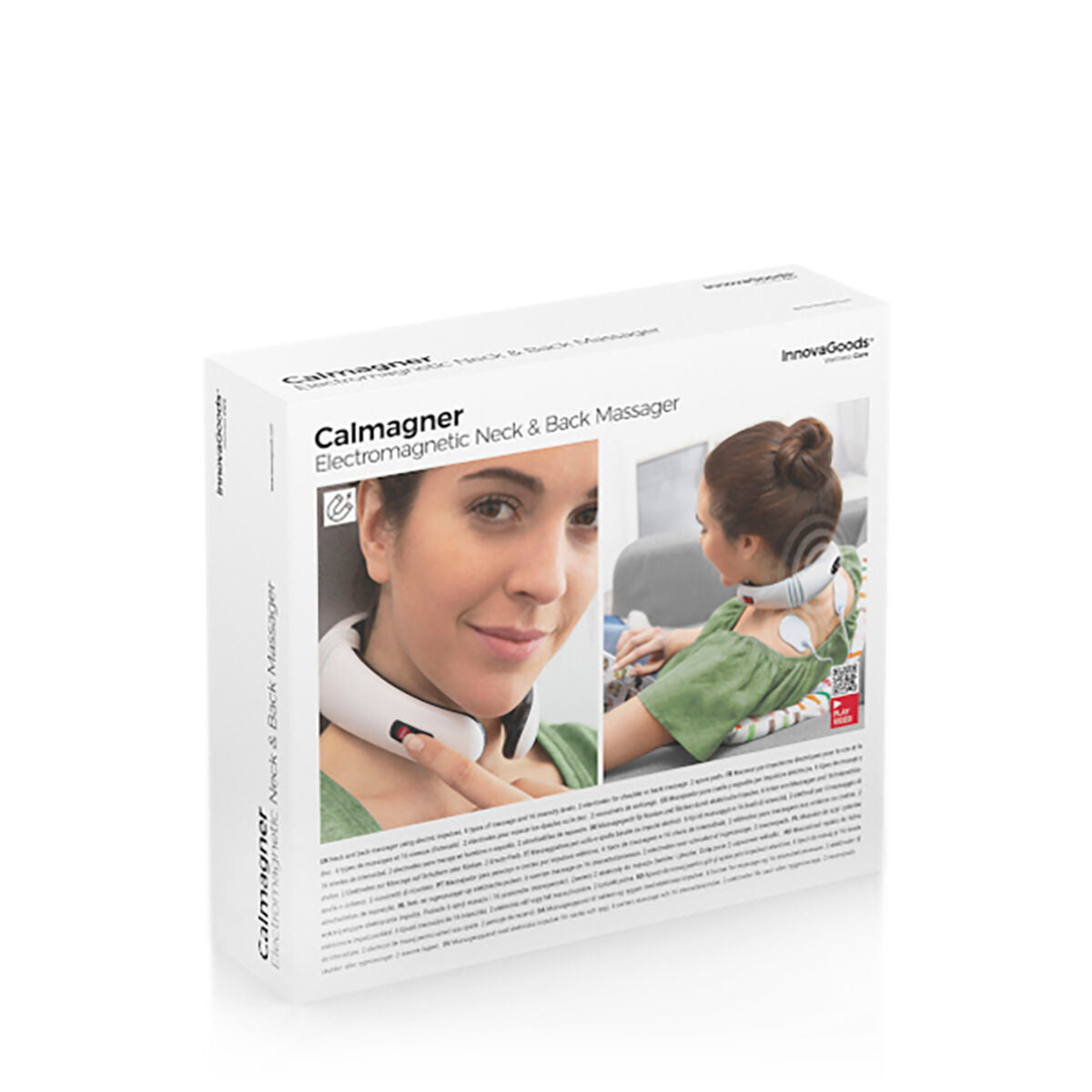 Originalverpackung des Calmagner-EMS-Massagegeräts