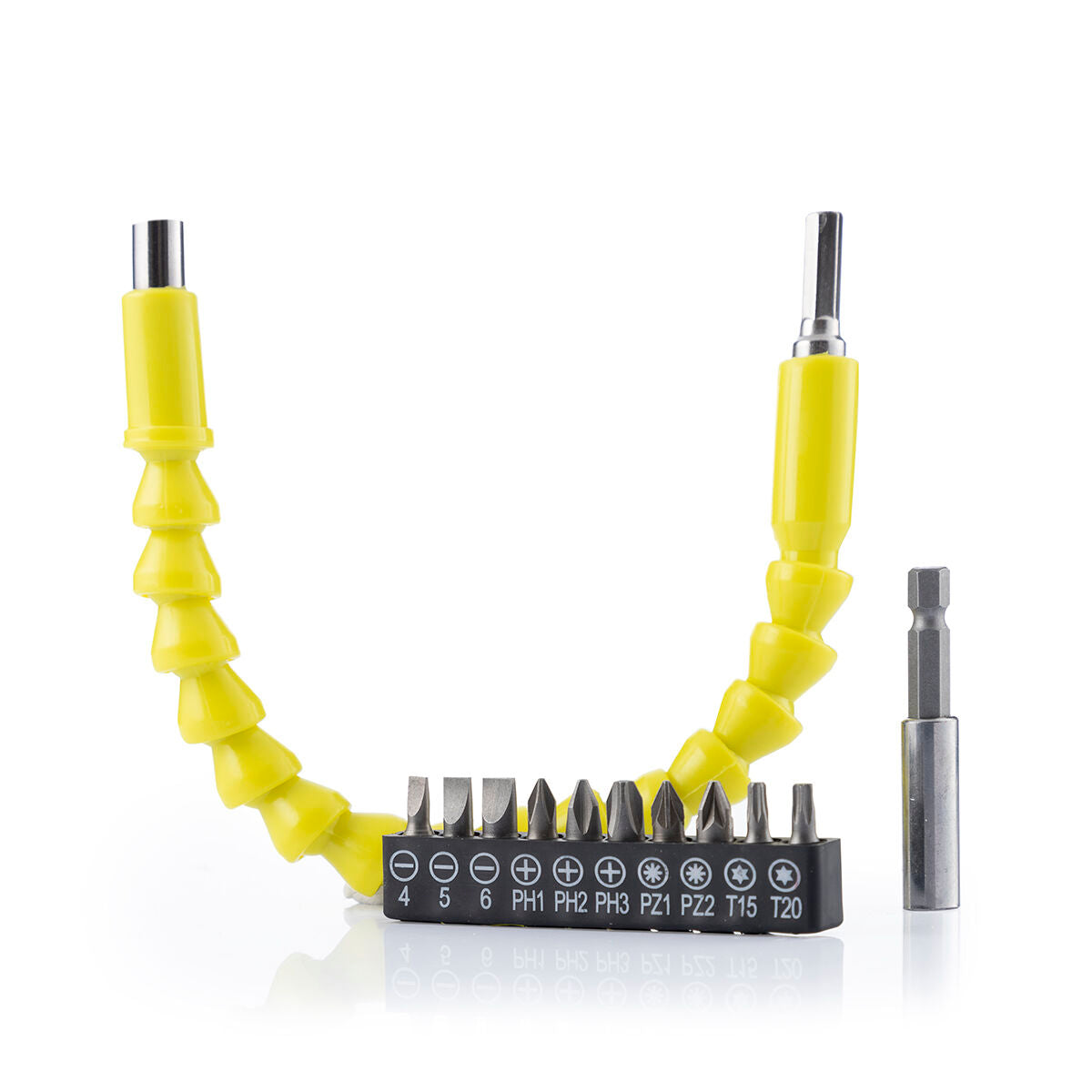 Biegsame magnetische Schraubendreherverlängerung mit Zubehör Drillex – Ben's Tools – Produktansicht 7