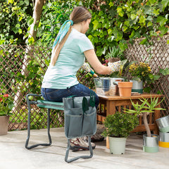 Garten-Kniebank Situl als Sitz bei der Gartenarbeit