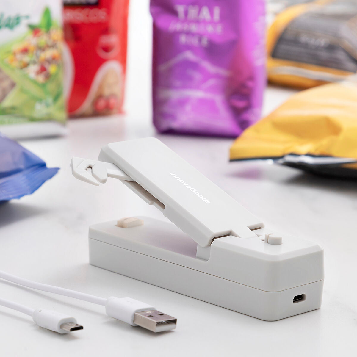 Magnetische wiederaufladbare Beutelschweißmaschine mit Cutter Rebasyl – Ben's Kitchen – Produktansicht 6