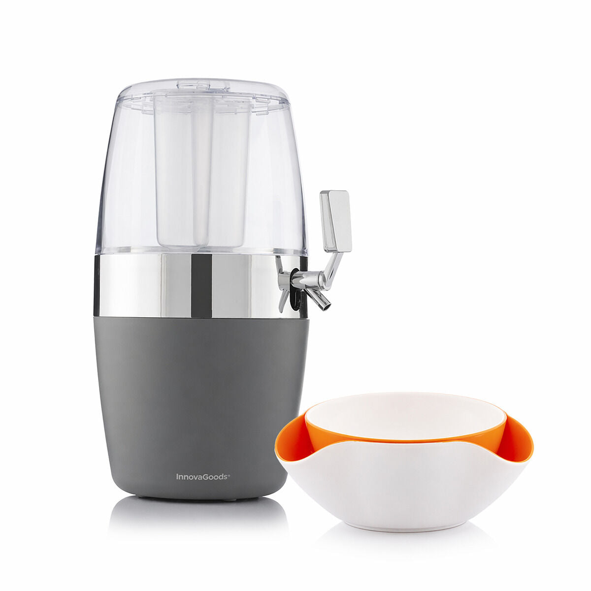 Set aus Schalen für Snacks 2 in 1 und Getränkespender kühlend InnovaGoods – Produktansicht 1