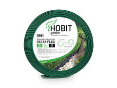 Flexible Gartenumrandung 10 m grün + 20 Kunststoffnägel