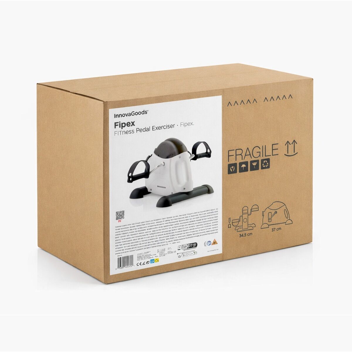 Verpackung des Fipex Arm- und Beinpedaltrainers